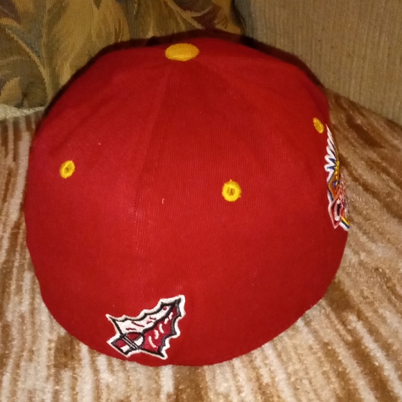 Florida State Seminoles 2004 champs bowl Zephyr fitted hat vintage - Picture 3 of 8